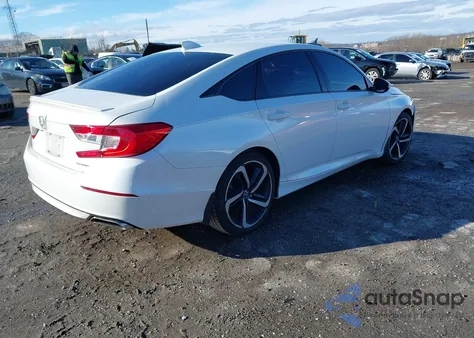 2018 Honda Accord Sport from USA, damaged, VIN 1HGCV1F33JA057683
